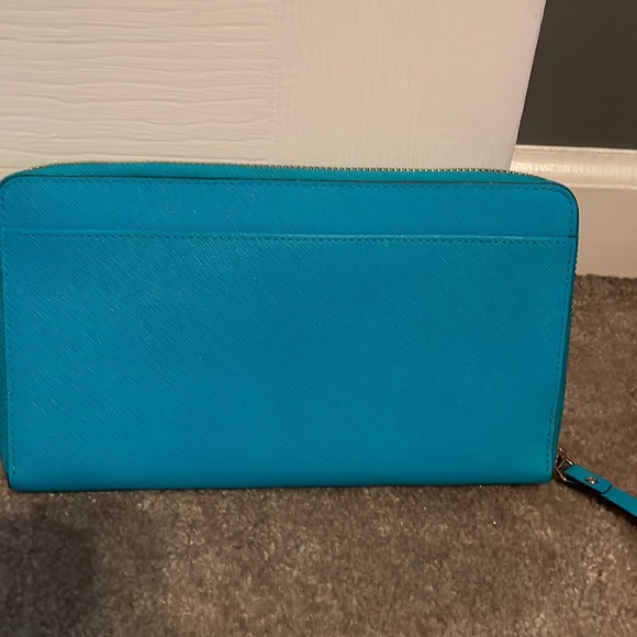 Kate Spade wallet. Turquoise - Picture 2 of 3